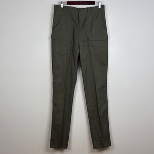 Vintage Tilley Endurables Pants Mens 33 x 37 Army Green Cargo Utility Straight